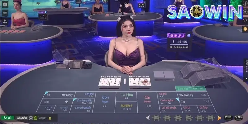Trải nghiệm chân thực tại sảnh live casino của BBIN